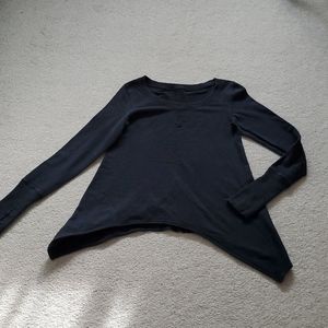 Lululemon top, SZ 4, charcoal black